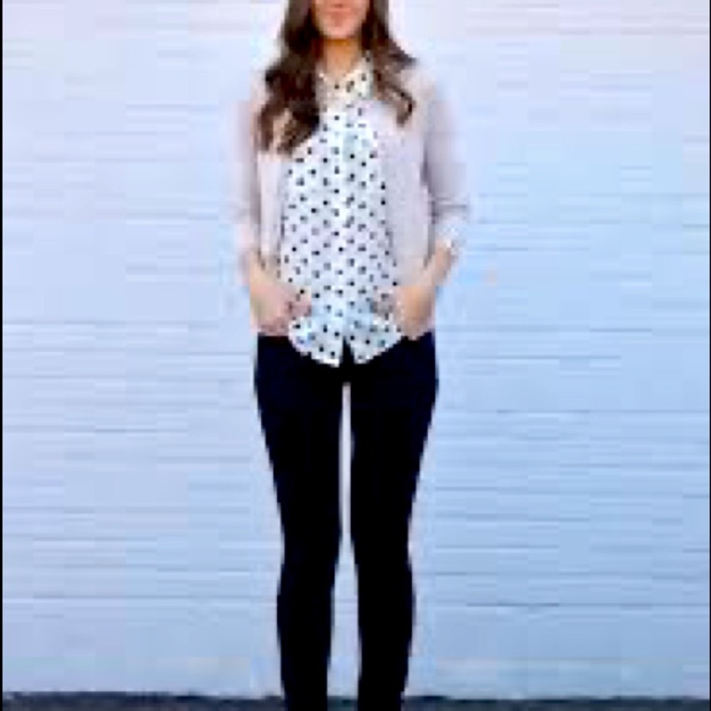 Fun&flirt  polka dot shirt